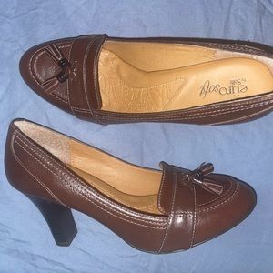 Faux Leather Pumps